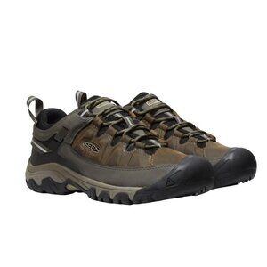 Keen Targhee lll Waterproof Black Olive/Golden Brown Hiking Outdoor Shoes Size 9